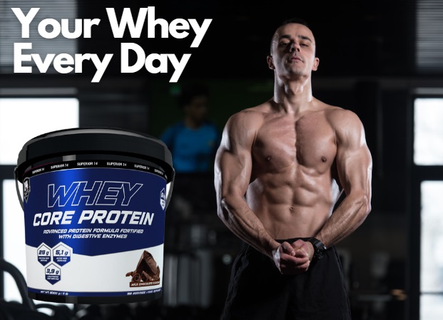 your whey every day